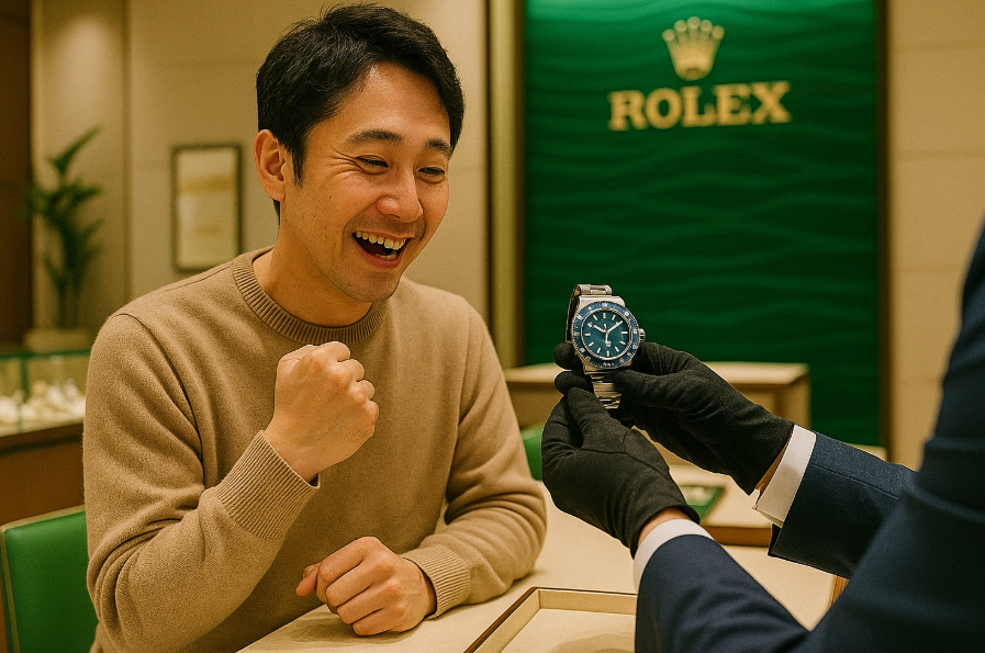 芸能人や芸人がロレックスを買う瞬間