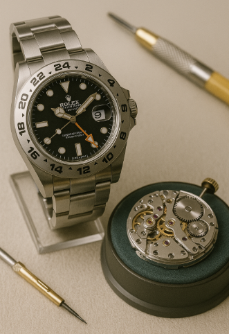 ロレックス正規店以外での修理の違い