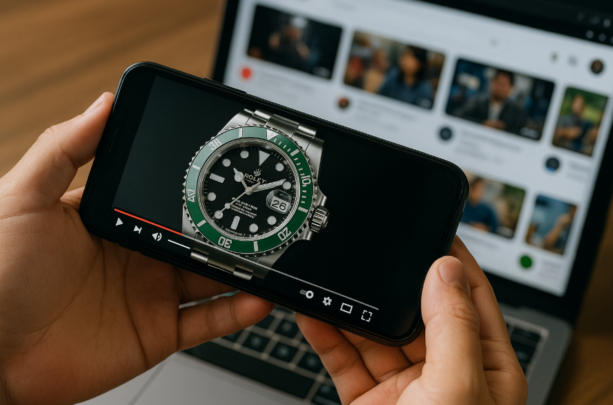 ロレックス情報はユーチューブで収集！マラソンや相場のおすすめ動画